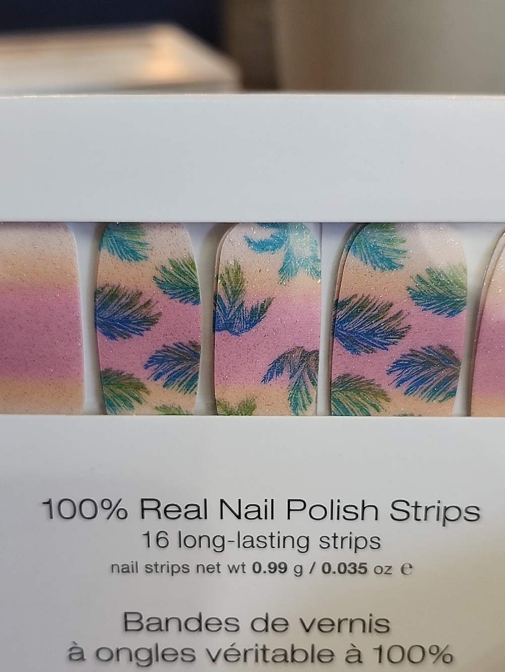💅B2G1 👉*NWT* COLOR STREET "CABANA BREEZE" 100% NAIL POLISH STRIPS ~MULTICOLOR